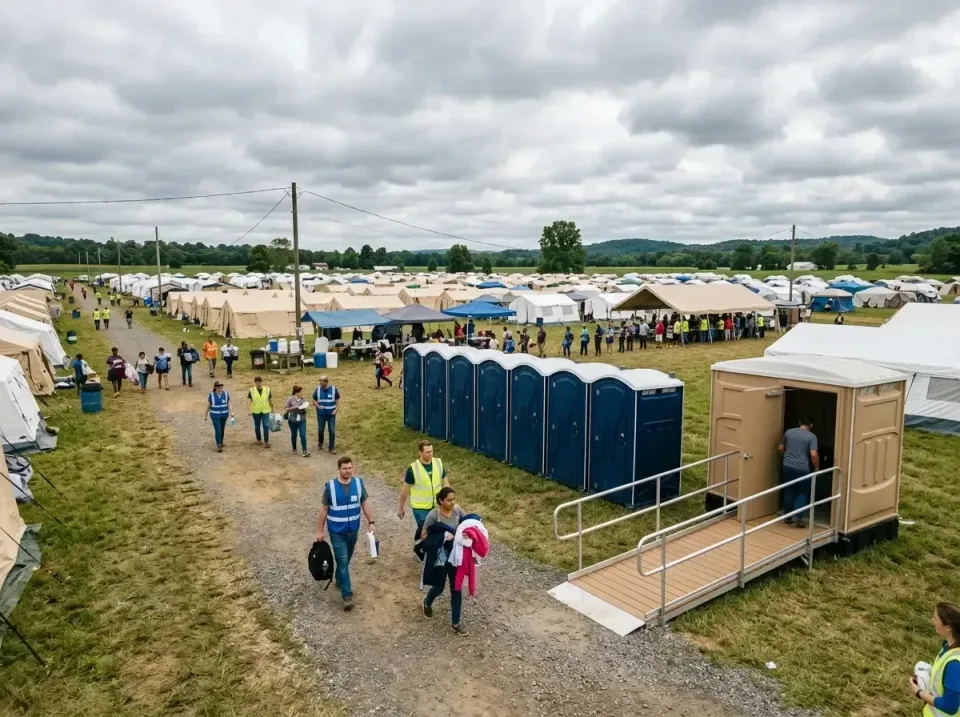 disaster-relief-camp-restrooms-010 — frequently asked questions, Dumpster & Portable Bathrooms Rental in Fox River Grove, IL